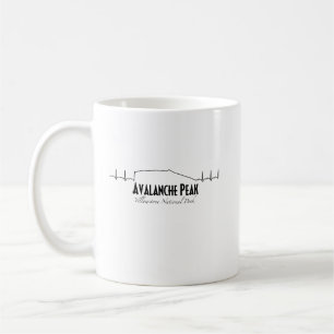 Avalanche Peak, Herzschlag des Yellowstone. Kaffeetasse
