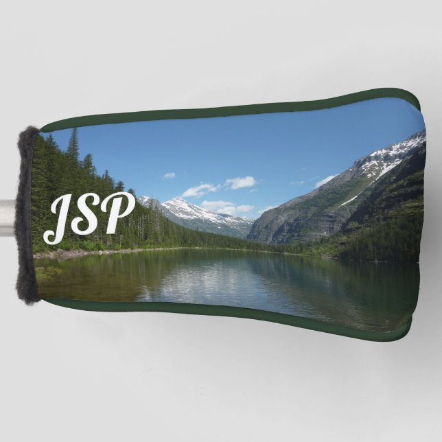Avalanche See I - Glacier Nationalpark Golf Headcover (Vorderseite)