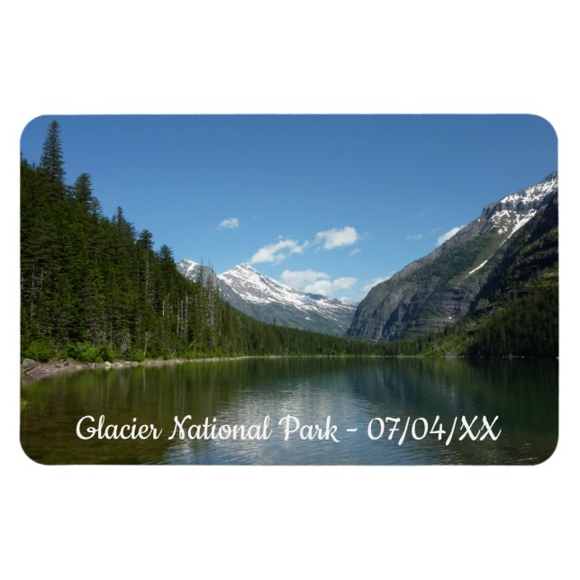 Avalanche See I - Glacier Nationalpark Magnet (Horizontal)