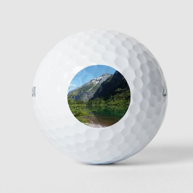 Avalanche See II - Glacier Nationalpark Golfball (Vorderseite)