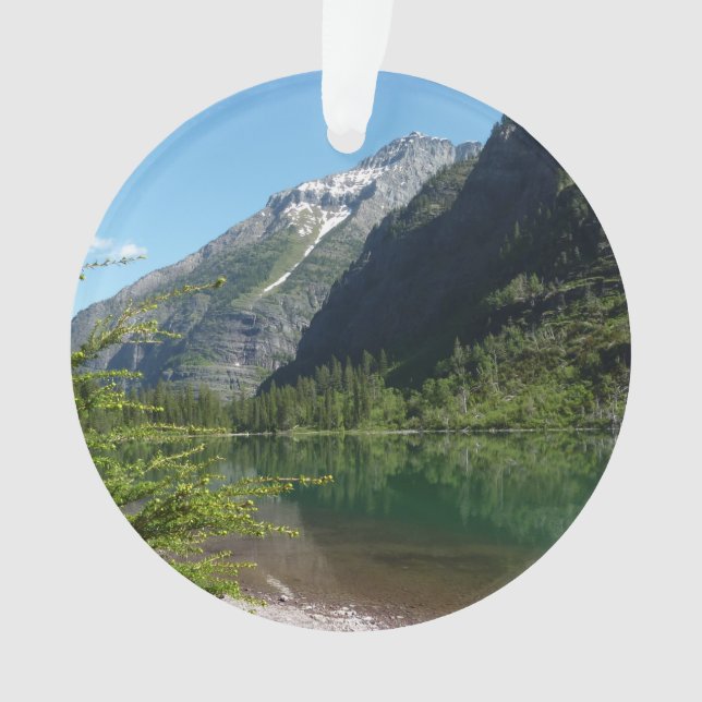 Avalanche See II - Glacier Nationalpark Ornament (Vorderseite)