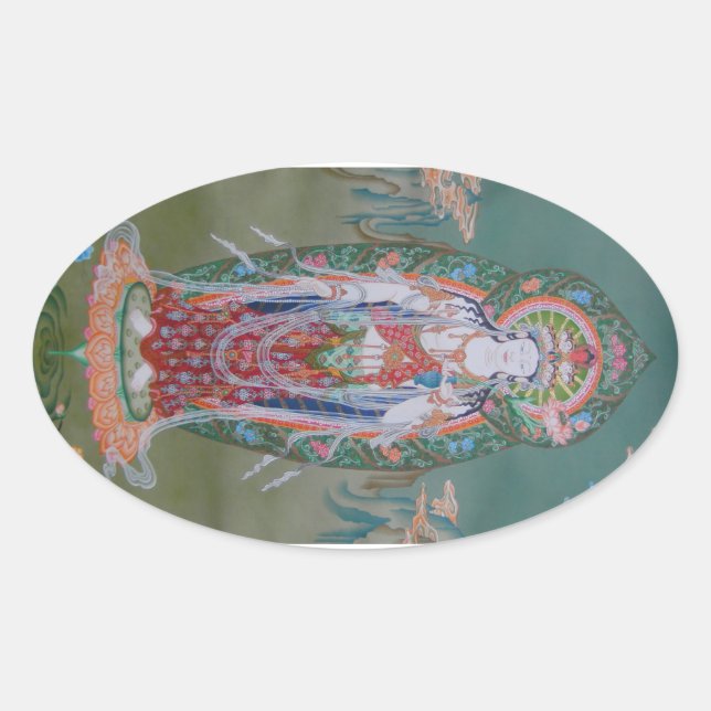 Avalokiteshvara Stickers (Vorderseite)