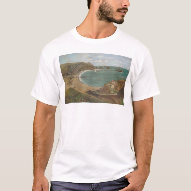 Avalon Bucht, Insel Sankt Catalina (1212) T-Shirt (Vorderseite)
