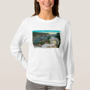 Avalon Bucht von Wrigley's-Gärten T-Shirt
