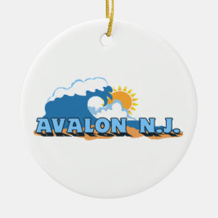 Avalon. Keramik Ornament