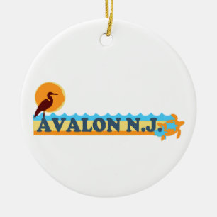 Avalon. Keramik Ornament
