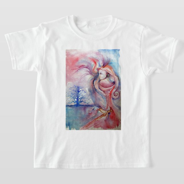 AVALON Lady Morgana, Arthurian Legends Wasserfarbe T-Shirt (Ablage )