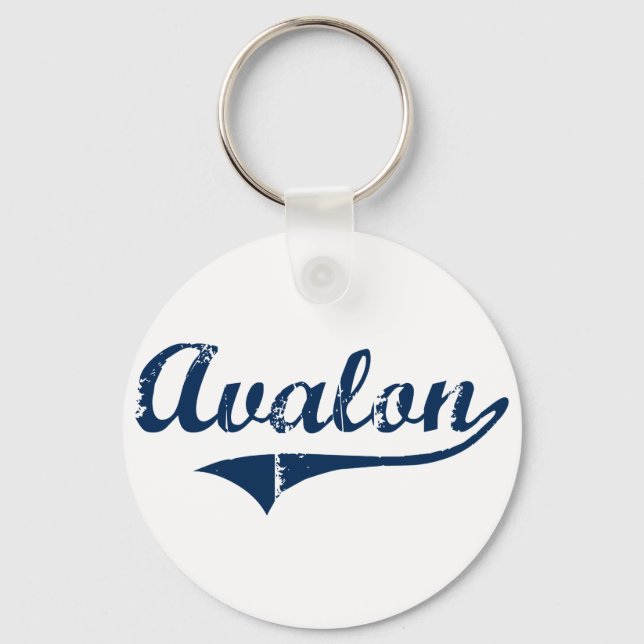 Avalon Pennsylvania Classic Design Schlüsselanhänger (Vorderseite)
