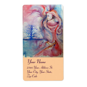 AVALON, rosa blau rot