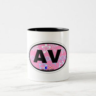 Avalon. Zweifarbige Tasse