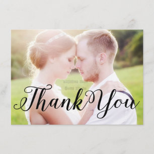 Avant et dos noirs de carte photo de TYPOGRAPHIE