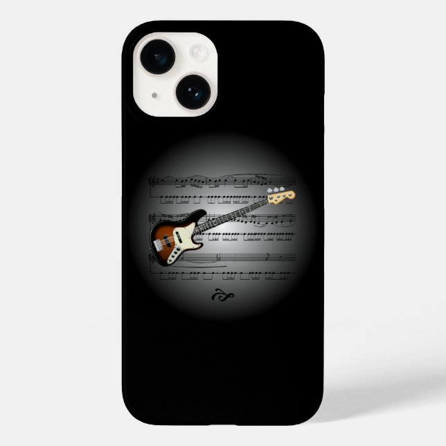 Avant Garde ~ Electric Guitar 01 Case-Mate iPhone 14 Hülle (Rückseite)