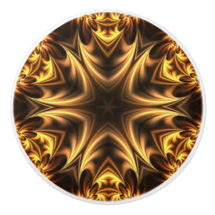 Avant-Garde ~ Gold Russet Black 053 ~ Keramikknauf