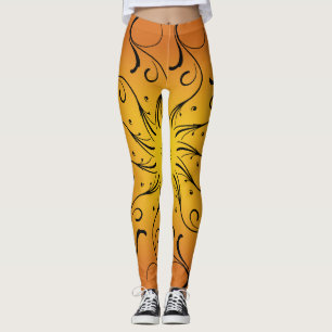 Avant-Garde Spiral Design 01 ~ Leggings