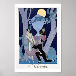 Avarice, 1924 (pochoir Druck) Poster