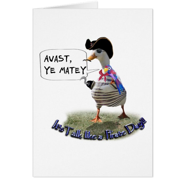 AVAST, MATEY! Es ist Piratentag (Vorne)