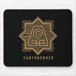 Avatar Der Letzte Luftbender Erde-Stamm Symbolisch Mousepad