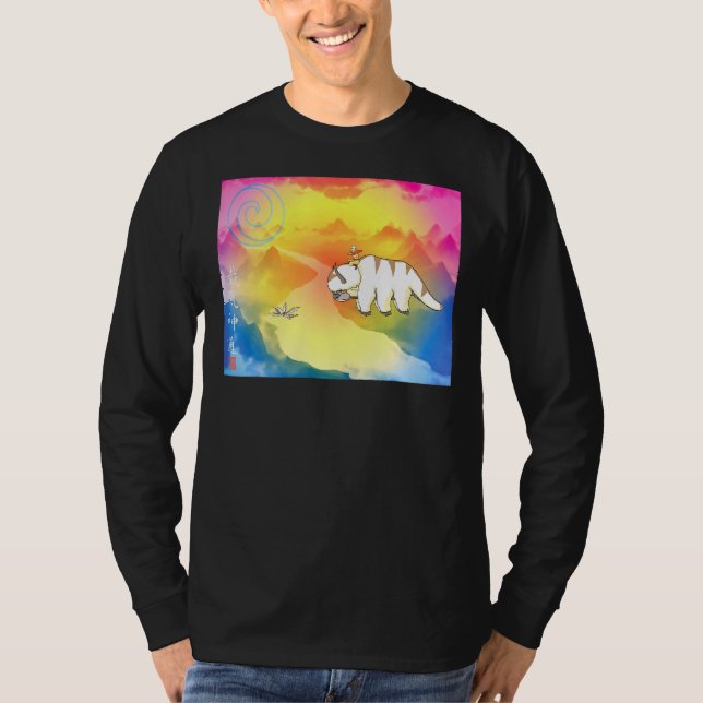 Avatar Flying Bison Center T-Shirt (Vorderseite)