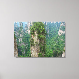 Avatar Mountains Zhangjiajie National Forest Park Leinwanddruck