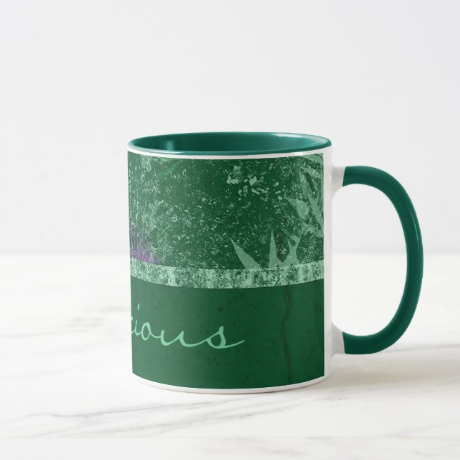 Avatar Toxic Green "Delicious" Keramik Tasse (Rechts)
