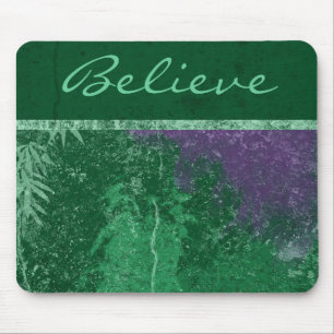 Avatar Toxic Green "Glaube" Maus Pad Mousepad