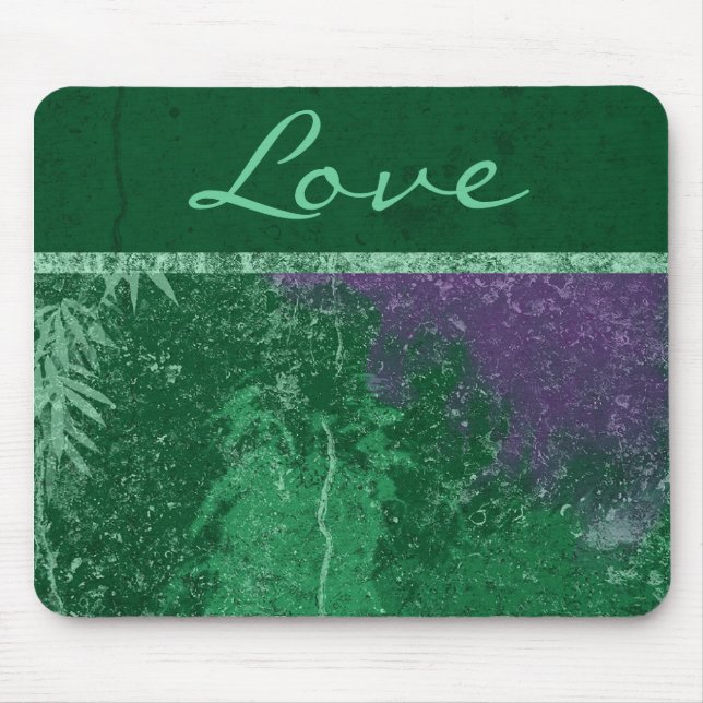 Avatar Toxic Green "Liebe" Mouse Pad Mousepad (Vorne)