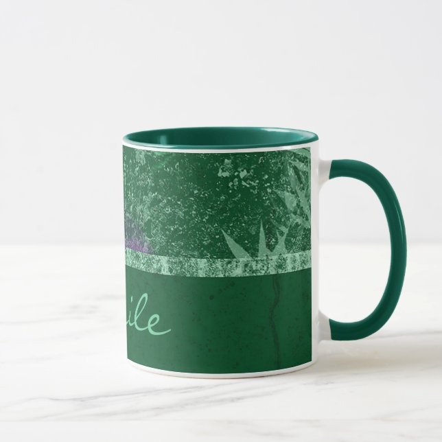 Avatar Toxic Green "Smile" Keramik Tasse (Rechts)