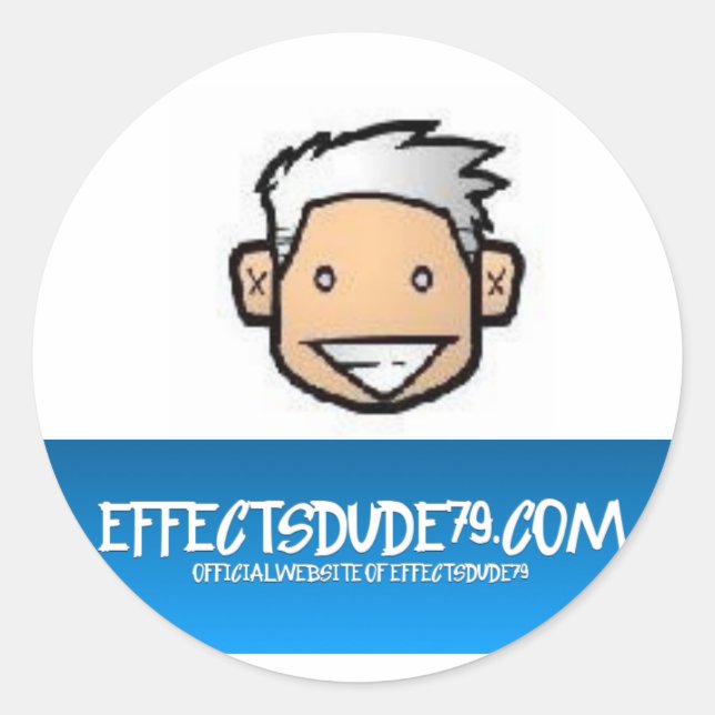 Avataraufkleber Runder Aufkleber (Vorderseite)