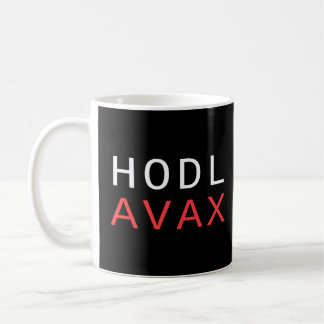 Avax Avalanche Crypto Kryptowährung Blockchain De Kaffeetasse