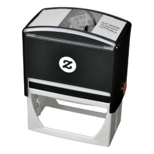 Ave Maria Custom 2.9" x 1.4" Briefmarke Permastempel