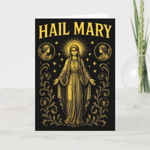 Ave Maria - Lady Guadalupe Christliche Kunst  Karte