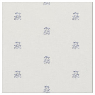 Ave Maria Monogram-Muster Stoff