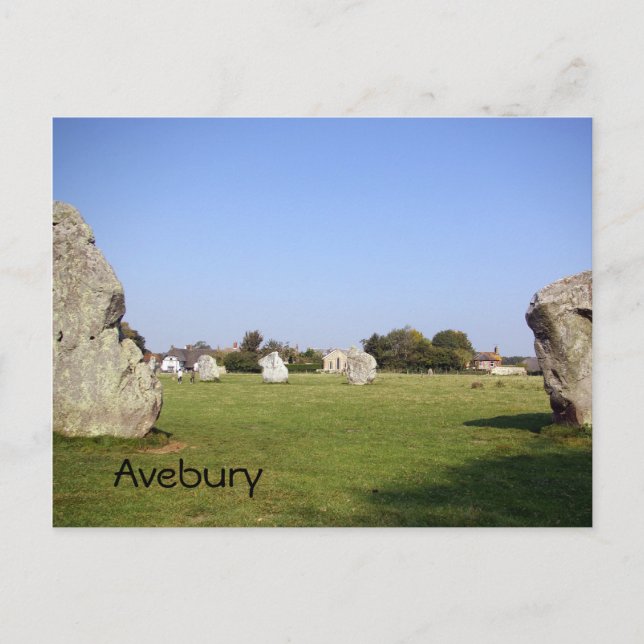 Avebury, Oh Avebury Postkarte (Vorderseite)