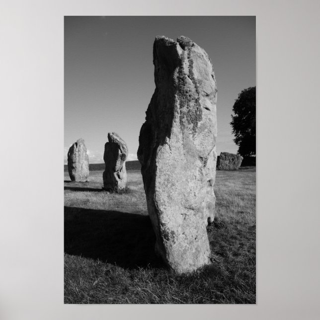 Avebury Stone Circle Poster (Vorne)