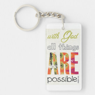 Avec Dieu toutes les choses sont possibles