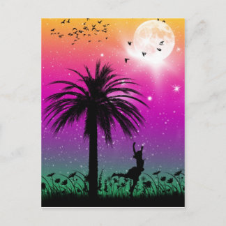 Avec la carte postale Oiseaux