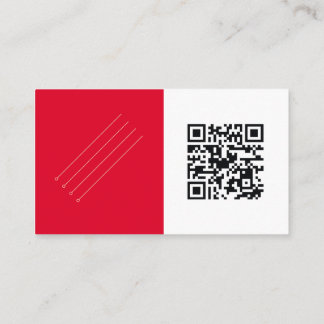 Avec le code QR - Boost Carte de visite