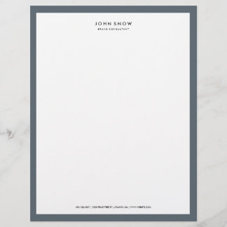 Avec Motif En-tête de lettre de luxe professionnelle