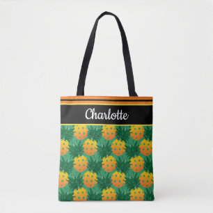 Avec nom sac fourre-tout de pickleball d'ananas do
