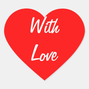 Avec Stickers En Forme De Coeur D'Amour