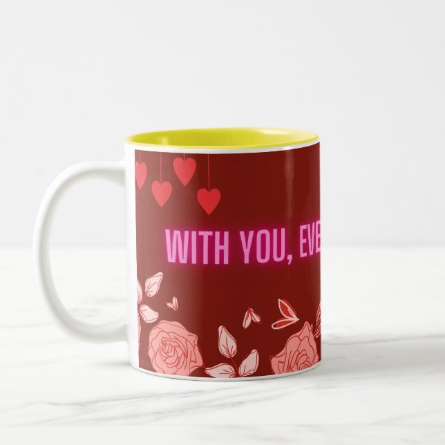 Avec Vous, Chaque Sip Est De La Mug De Café Plus D (Gauche)