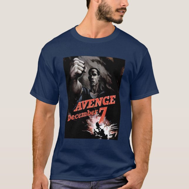 Avenge am 7. Dezember T-Shirt (Vorderseite)