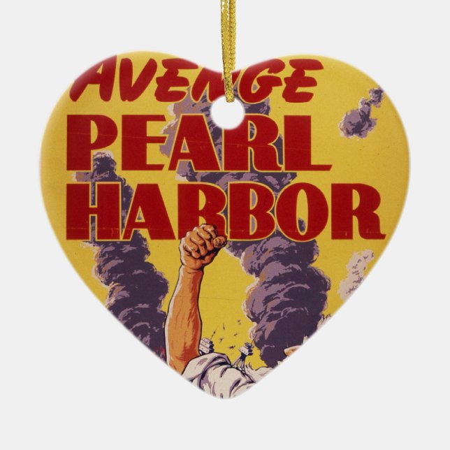 Avenge Pearl Harbour Keramik Ornament (Vorne)