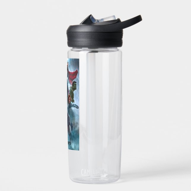 Avengers Aufkleber Trinkflasche (Links)