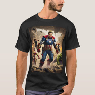 Avengers erobern den alten Ruinen-T - Shirt