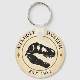 Avenholt Museum Dinosaurier-Schädel-Schlüsselanhän Schlüsselanhänger