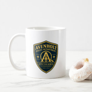 Avenholt-Polizei-Beweismittel-Tasse – Aktenzeichen Kaffeetasse