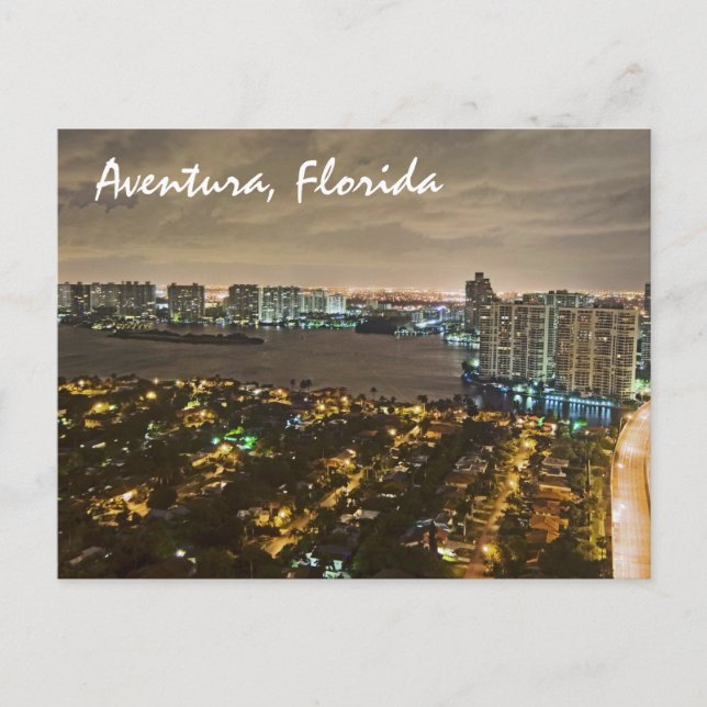 Aventura, Florida, USA Postkarte (Vorderseite)