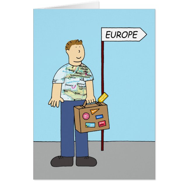 Aventure européenne Bon Voyage pour lui (Devant)