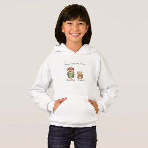 Aventure Ourson Mignon Famille Sweat À Capuche Ass